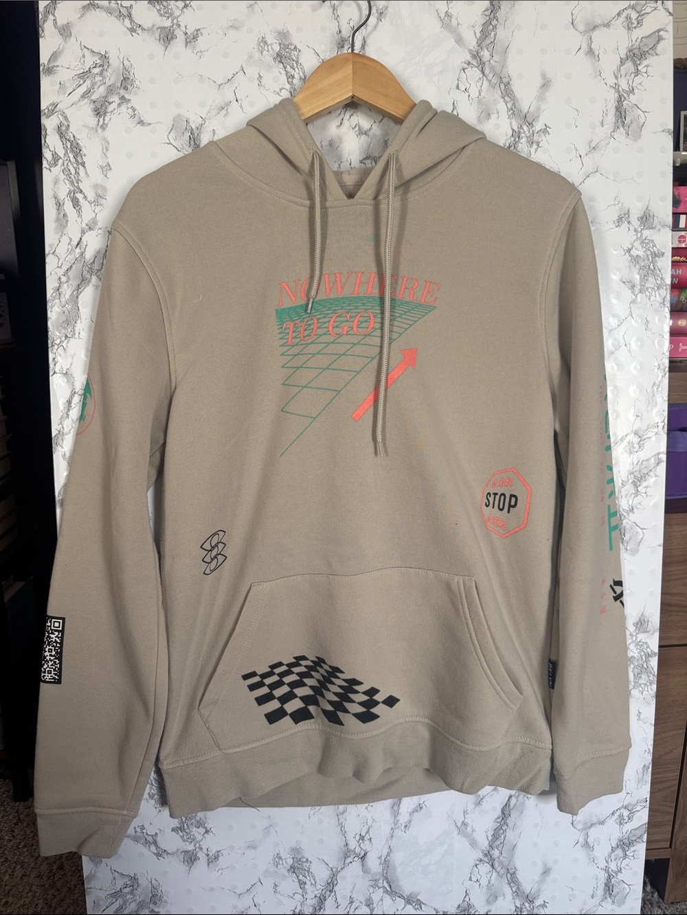 Brooklyn Cloth Hoodie Light Grey Size M